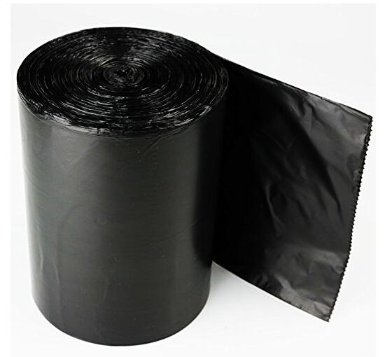 Strong Star Seal Trash Bag in Black