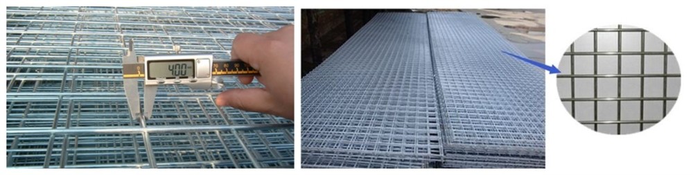 2*2 galvanized welded wire mesh grid mesh panel construction wire mesh panel