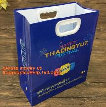 grocery tote shopping bags, gift plastic bag for shoping packaging, Shopping Merchandise Party Gift Bags