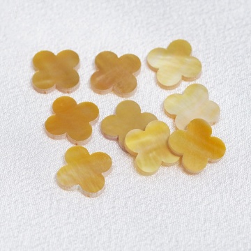 Natural Mother Of Pearl Gold Shell Loose Stones