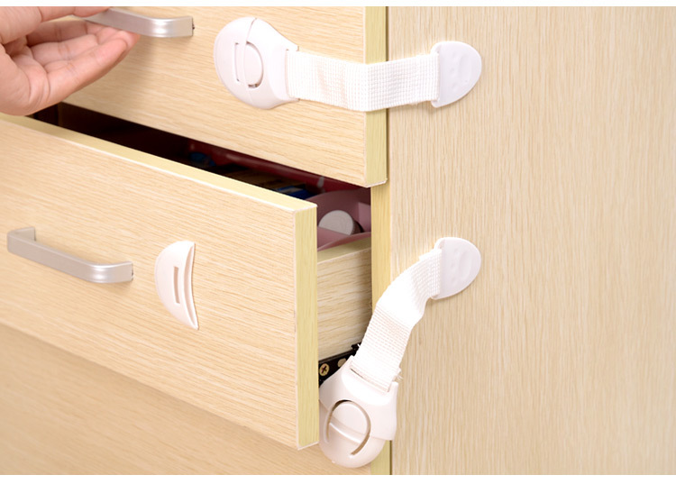 Child Infant Baby Safety Lock Adhesive Cabinet Door Drawers Child Safety Lock