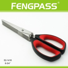 S2-1418 layer soft grip herb scissors