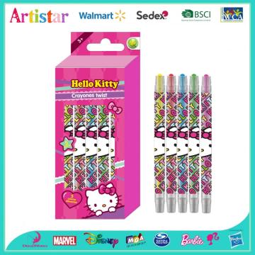 HELLO KITTY 5 Crayones twist