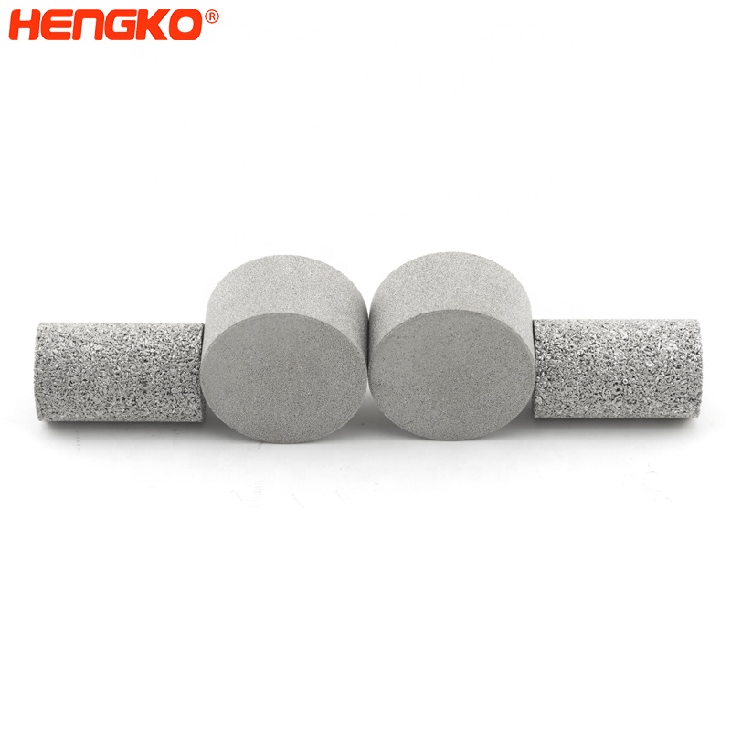 High Strength Easy To Clean SS Sintered Stainless Steel Porous Candle Filter Cartridge For Industry Filtration