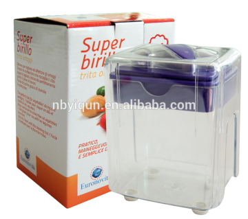 Plastic potato chipper cutter