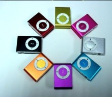 New 2th MP3 player--Support Micr TF card (support 1G-8G)