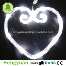 Acrylic Heart Christmas Decoration Light