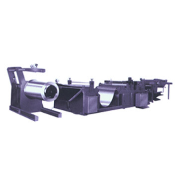 Sheet Metal Uncoil-Level Shearing Line