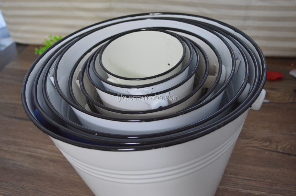 Metal Bucket Wash Bucket Pail For Garden