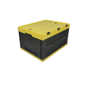 collapsible plastic box, plastic folding rectangular box