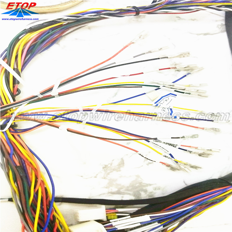 OEM Wire Harness Assy бо пайвасткунандаи Molex мӯҳр зада шудааст