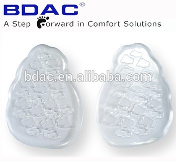 comfortble foot cushion gel metatarsal pad adhesive metatarsal inserts