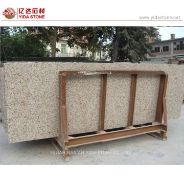 yellow granite dinning table and chairs