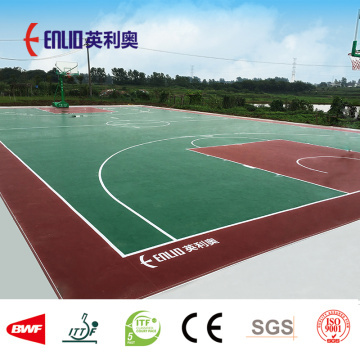 Enlio Outdoor Vinyl Flooring with FIBA ​​Test