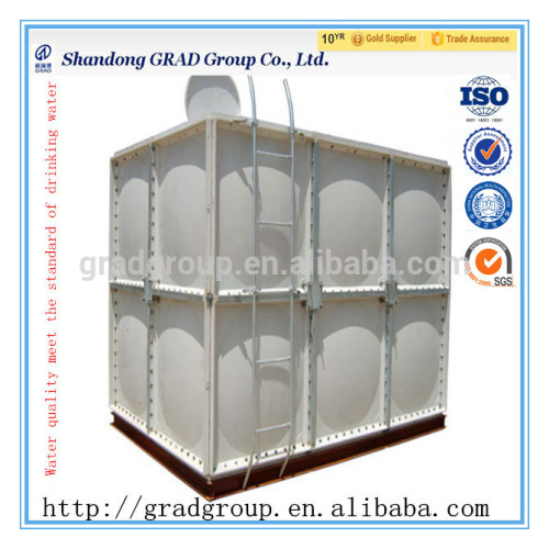 GRP water storage tank