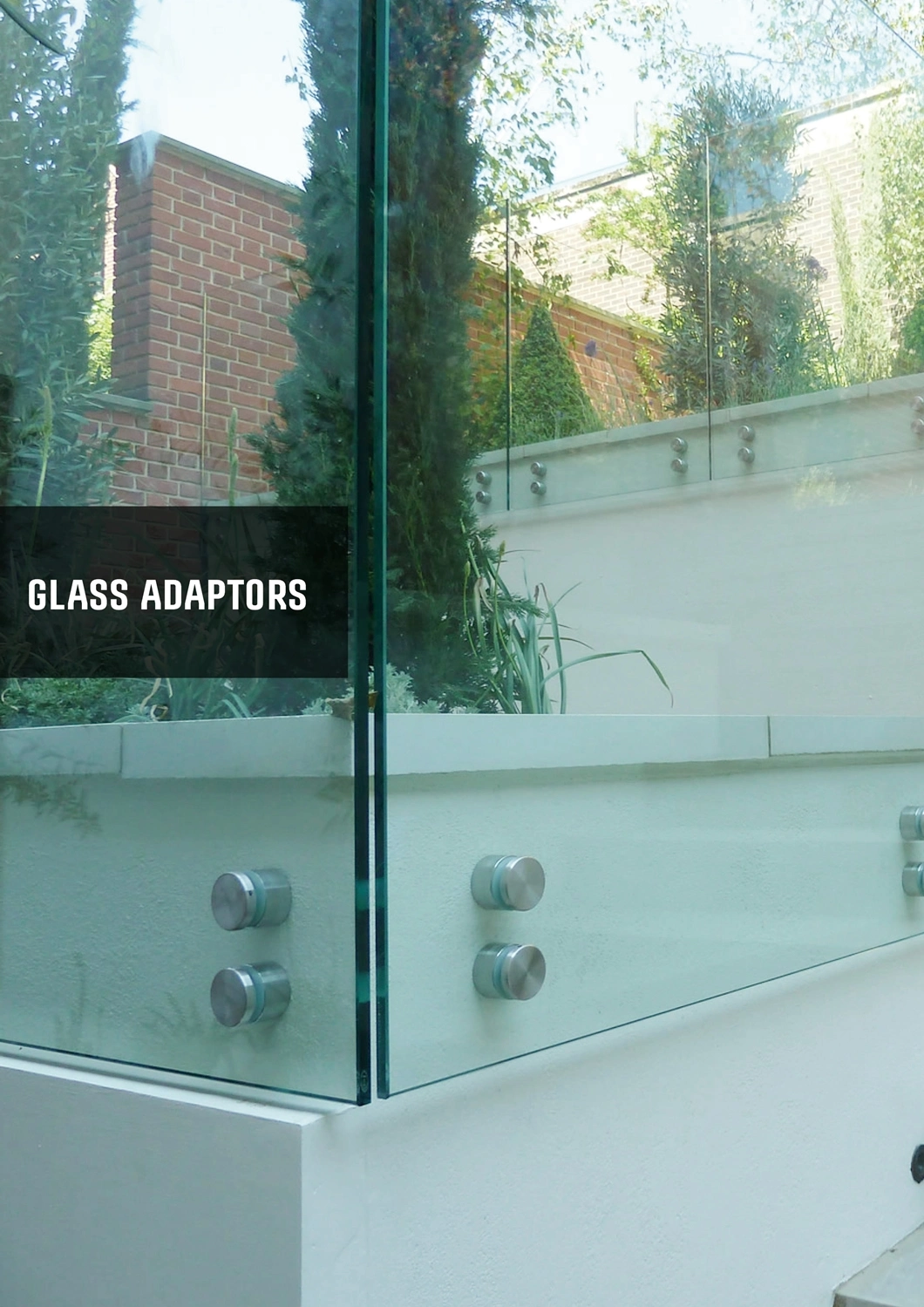 Frameless Glass Balcony Balustrade Railing with Aluminium Glass U Channel Railing