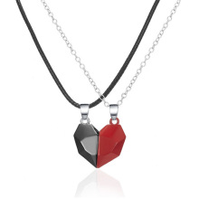 Creative Magnet Couples Necklaces: Symbolizing 'Two Souls, One Heart' for Him and Her