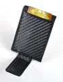 Dompet pemegang kartu serat karbon yang populer