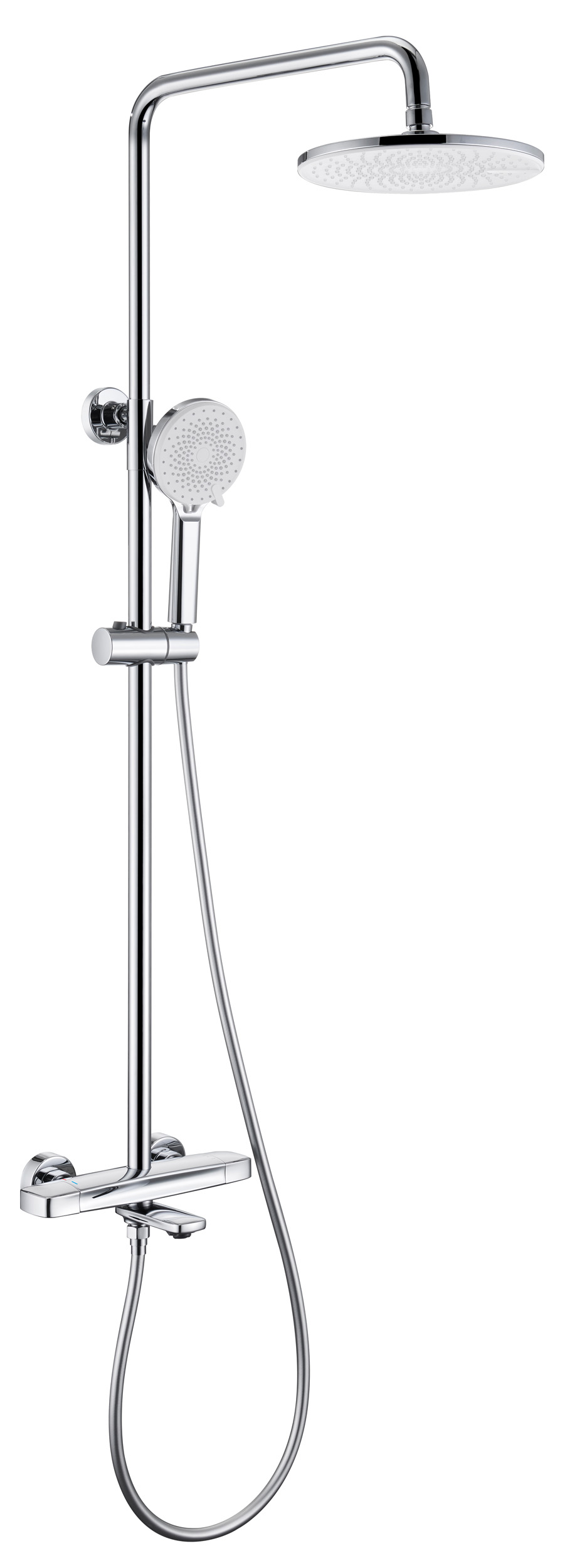 Brass Thermostatic Shower Faucets With Water Spout