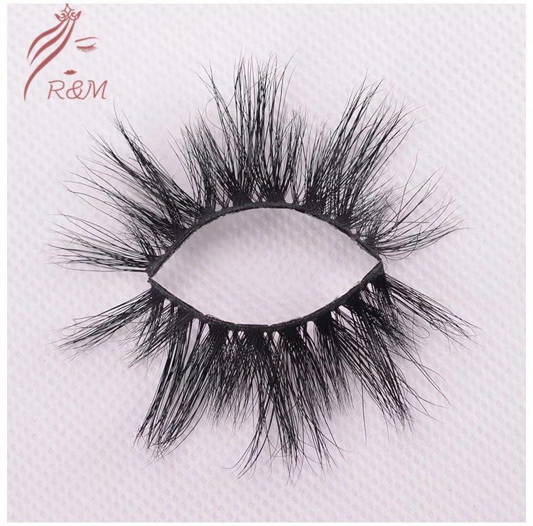 Highest Quality Affordable Pricesblack Cotton Band Wholesale Eyelashes with Real Mink Material