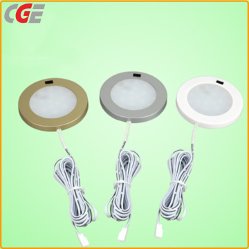 LED Wardrobe Light Round 3W Decorative Pri Sensor LED Cabinet Light