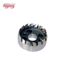 Cobalt High Speed Steel Solid Spiral Bevel Gear Milling Cutter
