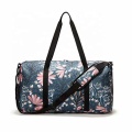 Mais recente moda clássica colorida Floral impresso mulheres viagem Sport Duffel Bag