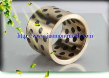 Self lubricating brass graphite bushes,Brass graphite bushings, Self-lubricating brass/bronze bush with graphite,bimetal bushes