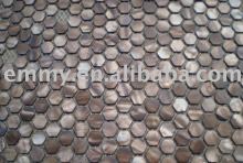 Freshwater shell ceramic mosaic