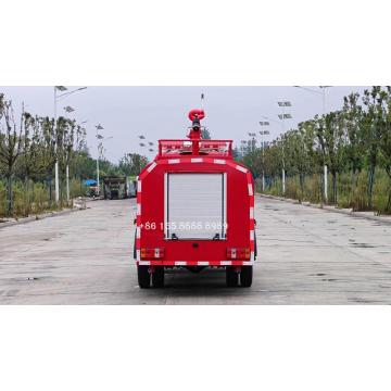 Foton 2t fire water tank truck