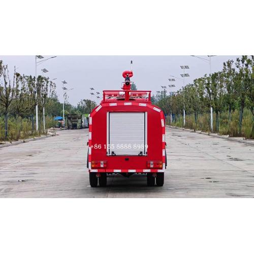 Foton 2t fire water tank truck