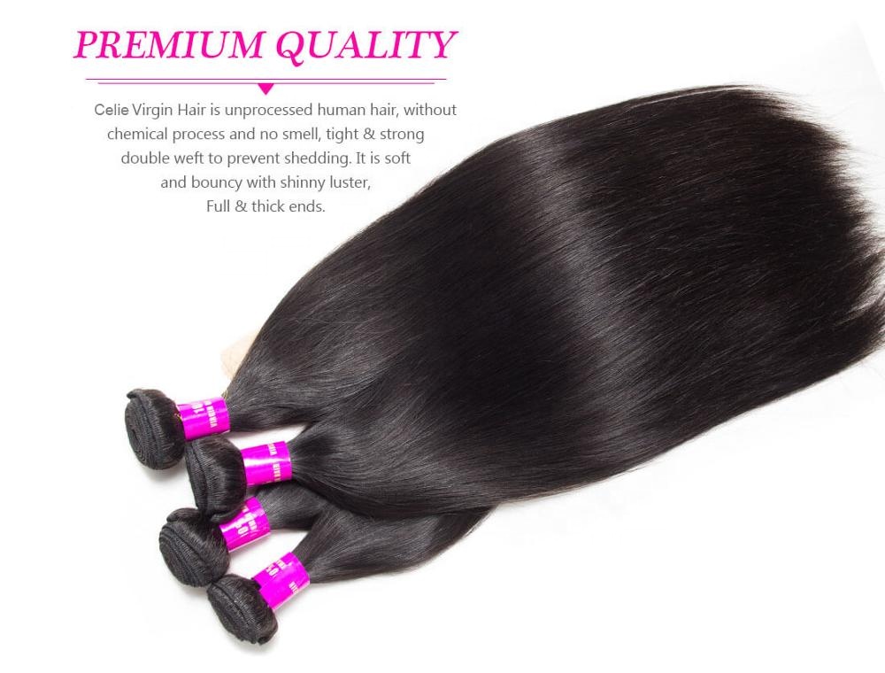 Hair Bundle Raw Virgin Cuticle Aligned Hair Wholesale Human Hair Weave Bundle