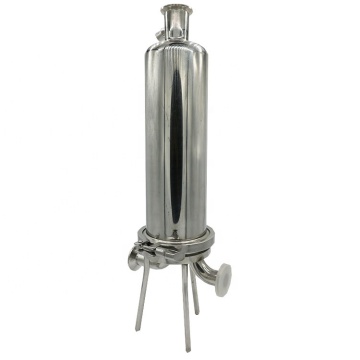 SS304 SS316L Sanitary Stainless Steel Cartridge Micro Filter Housing