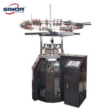 Circular Knitting Machine for Single Jersey Tubular Knit Fabric