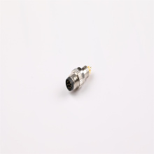 M8 8-Pin Circular Metal Connector