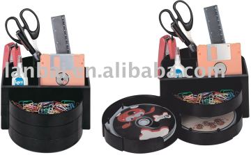 CD/organizer 24Disc & pen, pins, staplers