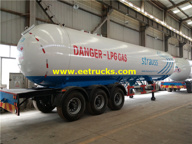 LPG Delivery Tank Trailers