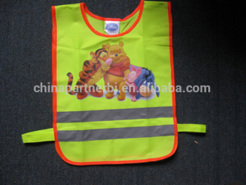 EN1150 children reflective safety vest