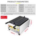 Edelstahl -Kuchen Waffelmaschine Maschine aus Edelstahl