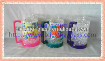 frosty beer mugs plastic