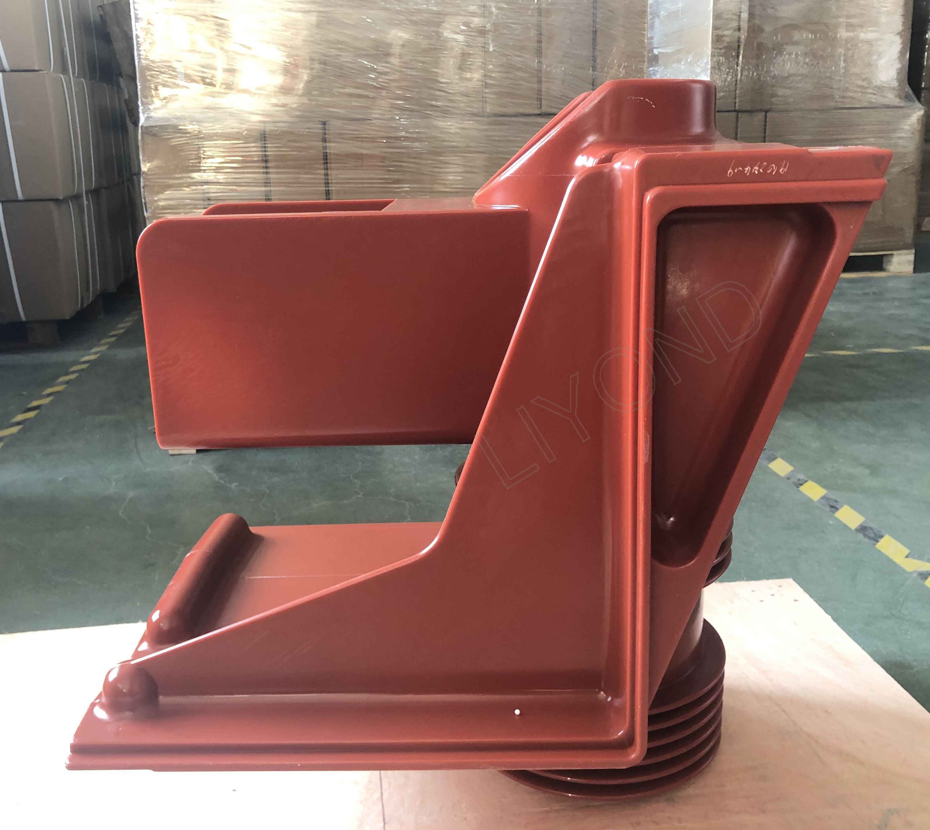 Indoor Red Insulation Bendboard Epoxy Resin Contact Box bending plate for 40.5KV Switchgear