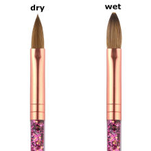 Gel Nail Art Pink Kolinsky Brush