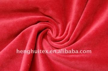 solid super soft Short-Pile Velour / velour Fabric(knitting/textile )/short floss