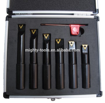 6PCS Turning Tool Holder, Carbide Inserts Turning Tool