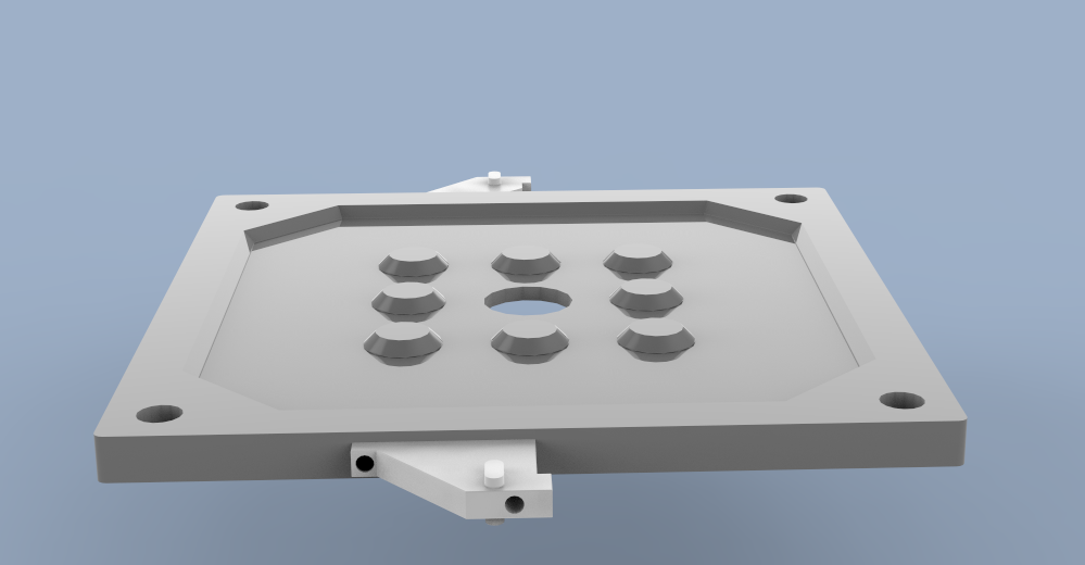 Three Dimensional Diagram Of Filter Plate