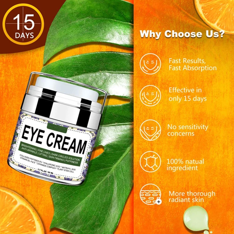 OEM Advanced Hydrating & Firming Eye Cream for Dark Circles
