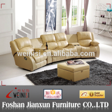 GC834 recliner sofa with coffee table dubai recliner furniture sofa orange recliner sofa