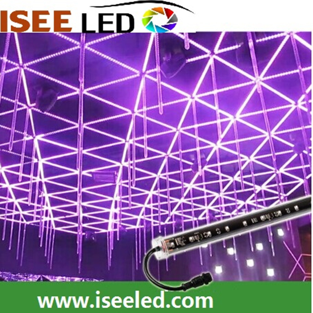 DMX RGB LED Tube 3D Matrix për disko