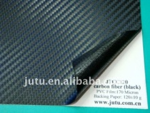 black carbon fiber vinyl