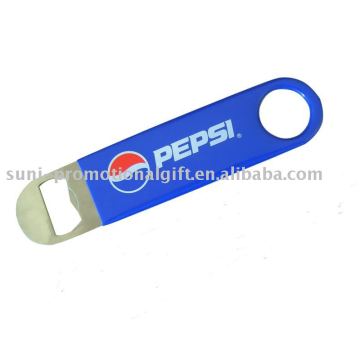 Beer bottle opener with PVC cover
